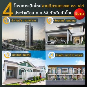 โครงการนิราวิลล์ วิลเลจ ติดอันดับโครงการขายดีระดับประเทศ